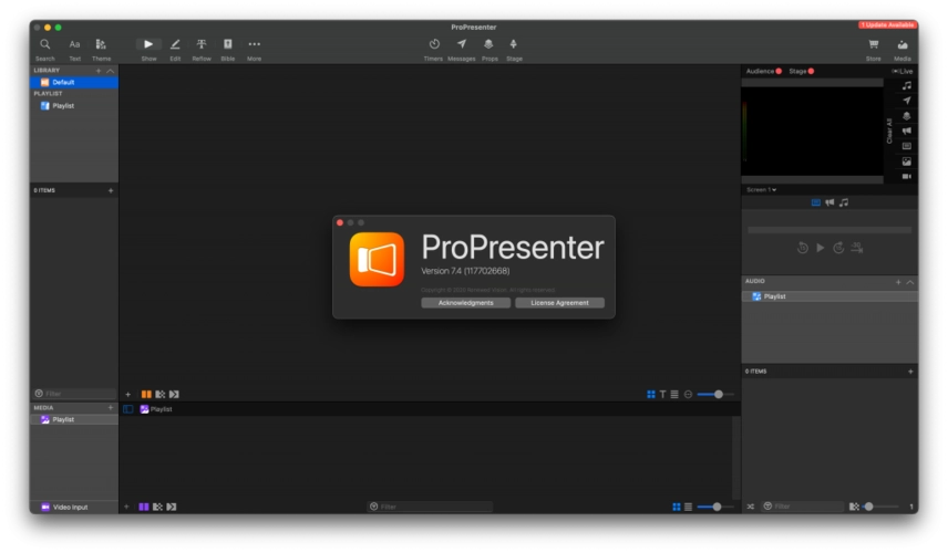 ProPresenter 6.3.8 现场演出和媒体演示工具